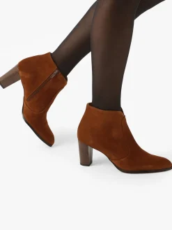 Boots à talon en cuir ARROBA