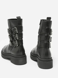 Boots Bennie en cuir PS POELMAN