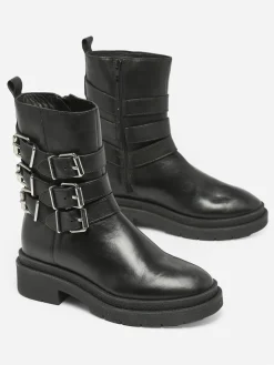 Boots Bennie en cuir PS POELMAN