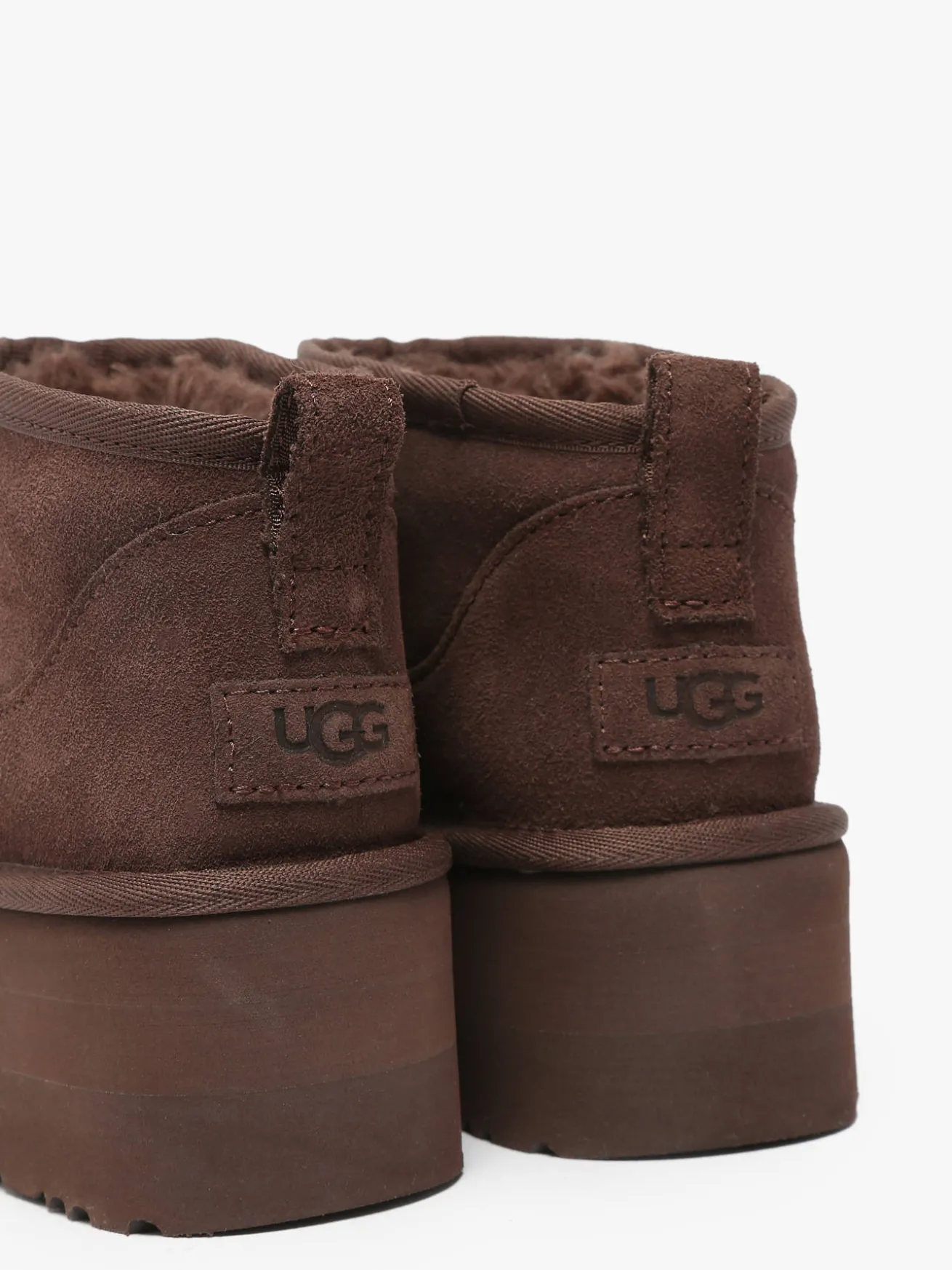 Boots Classic Ultra Mini Platform en cuir UGG