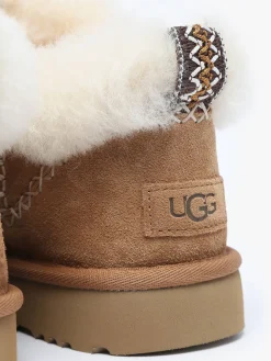 Boots Classic Ultra Mini Alpine en cuir UGG