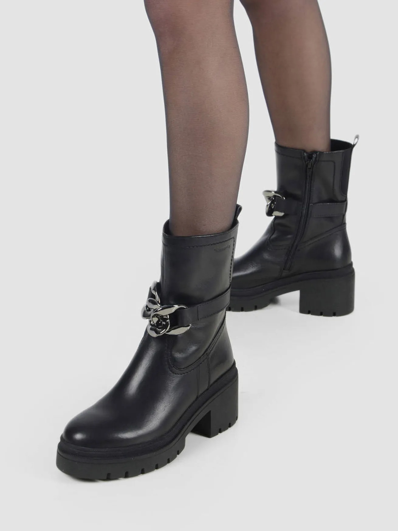 Boots en cuir TAMARIS