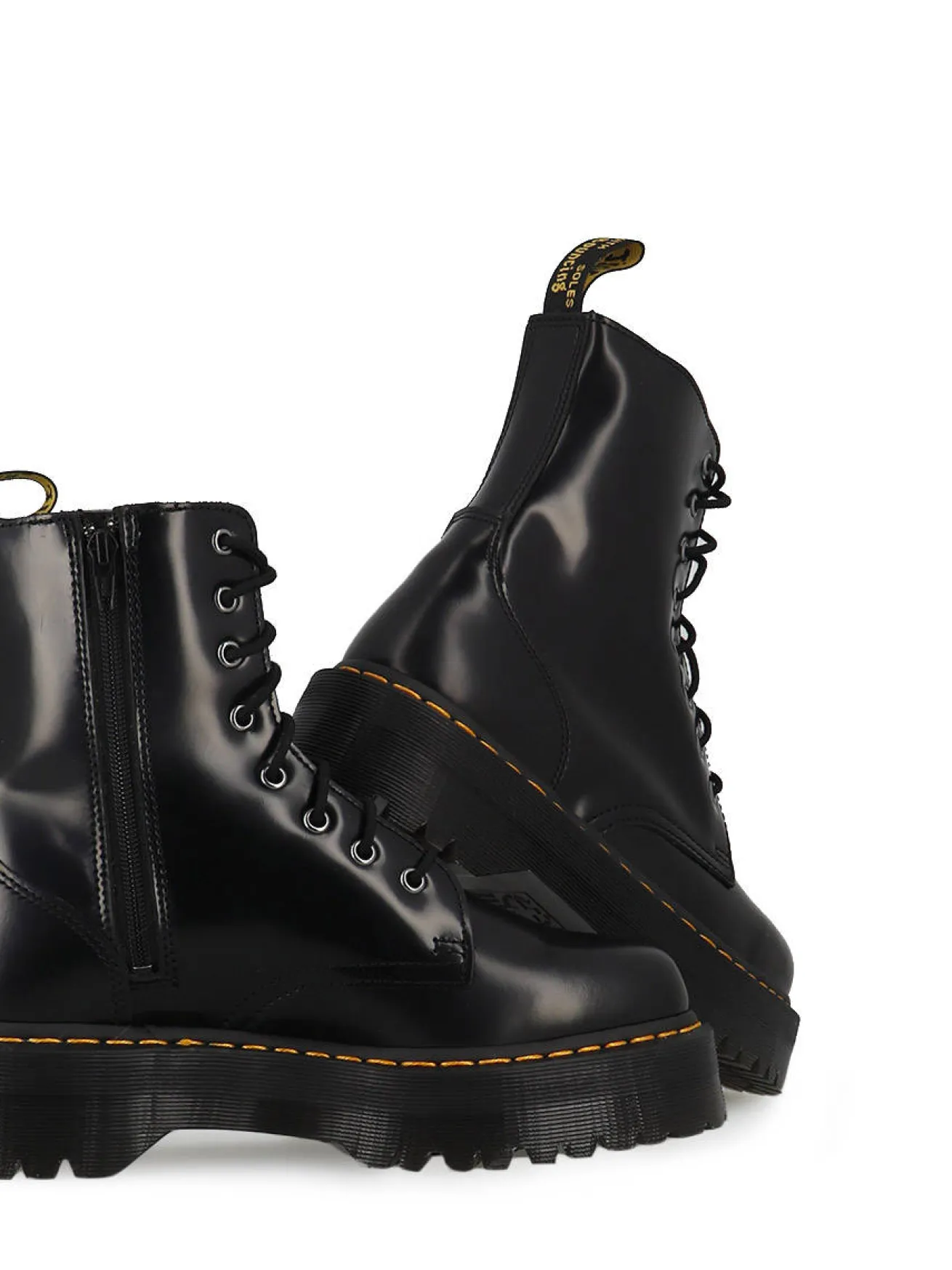 Boots JADON semelles compensées cuir DR MARTENS