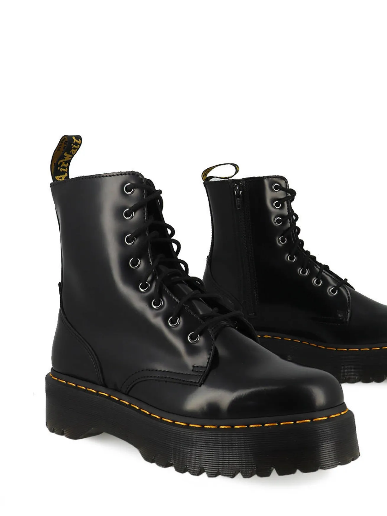 Boots JADON semelles compensées cuir DR MARTENS
