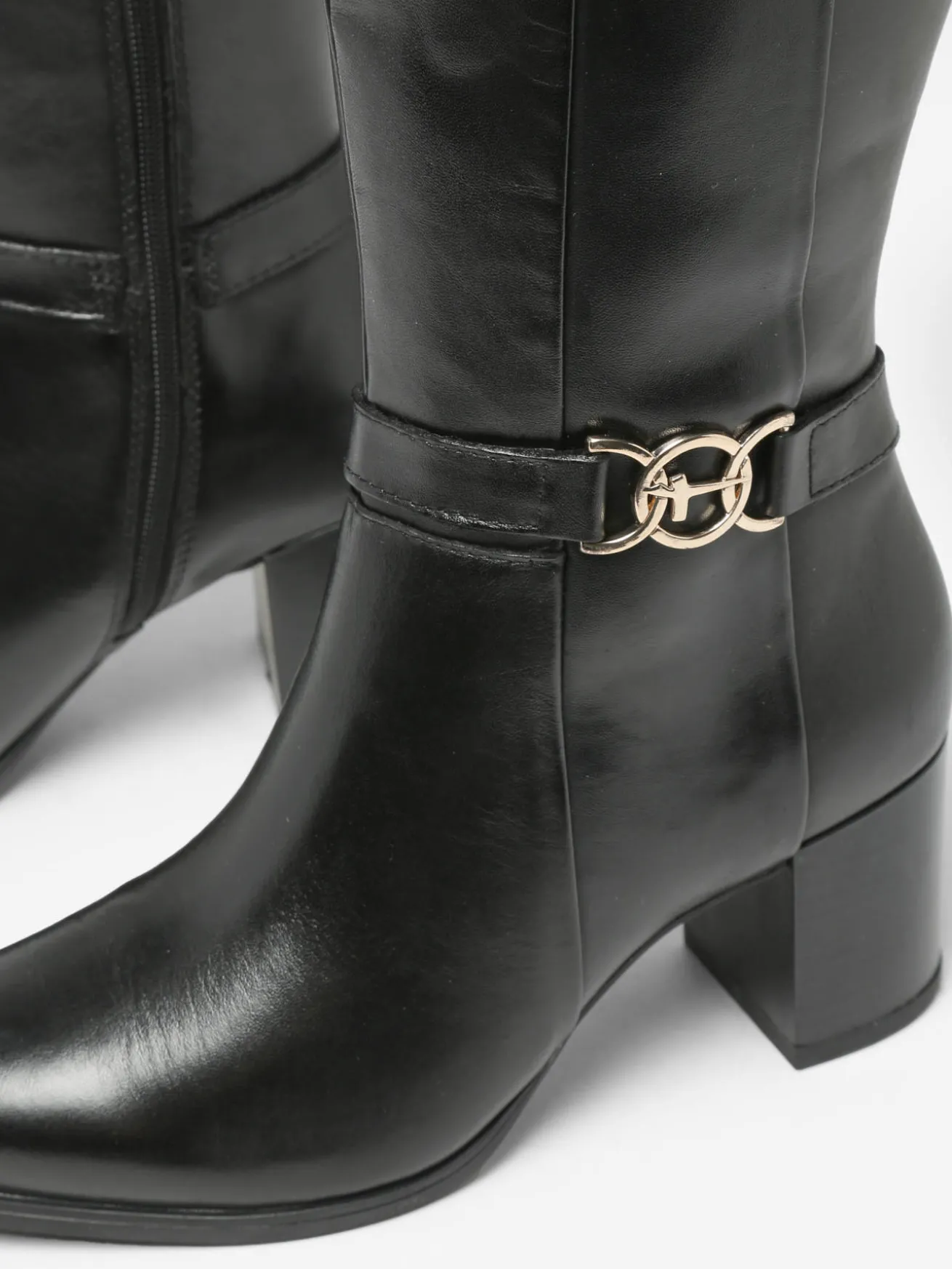Bottes à talon en cuir TAMARIS