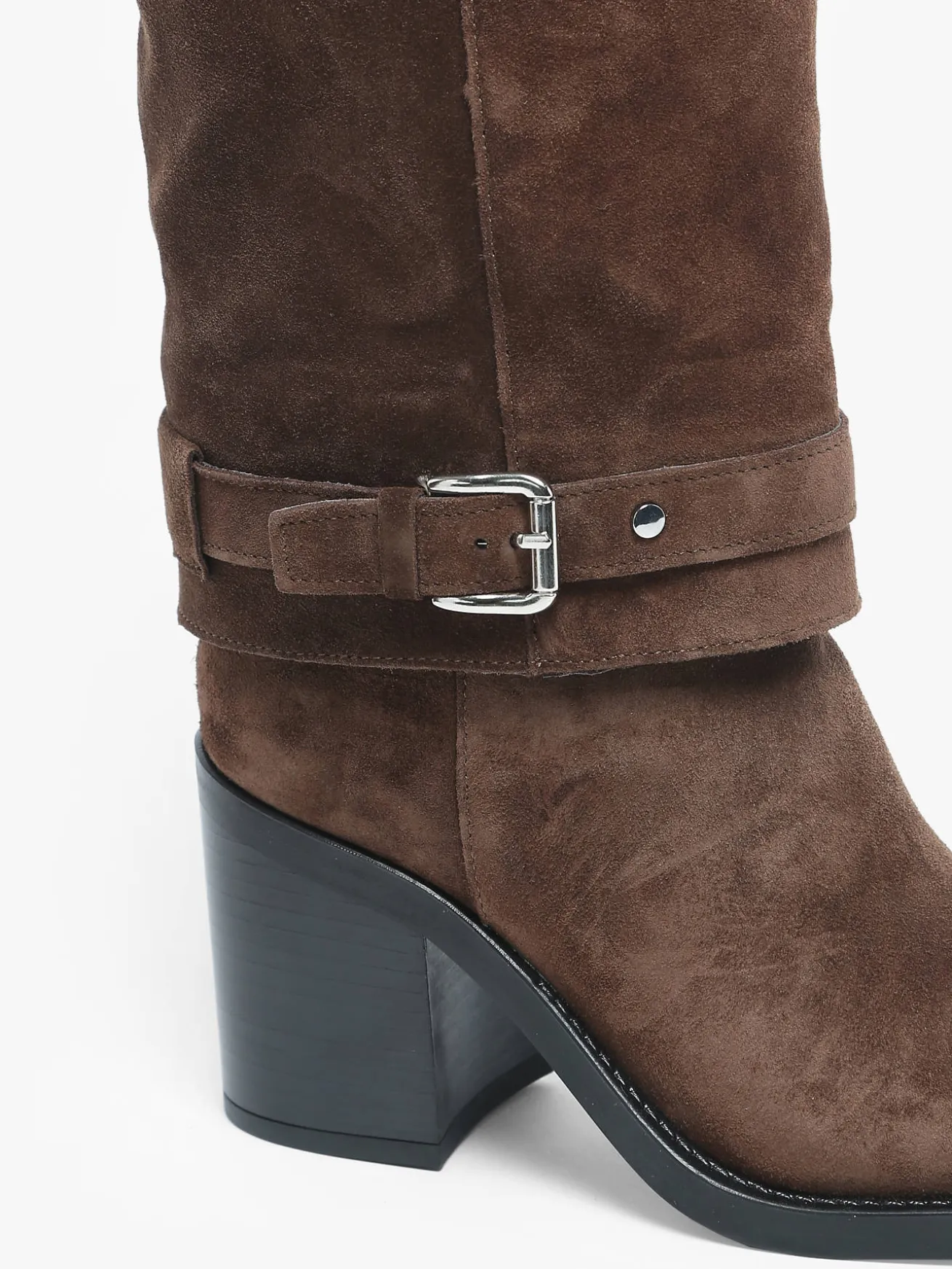 Bottes à talon Selena en cuir ALPE