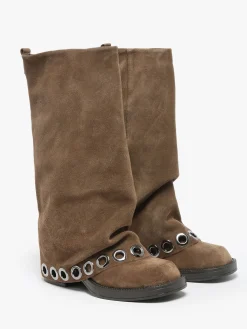 Bottes en cuir N?6