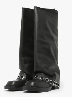 Bottes en cuir N?6