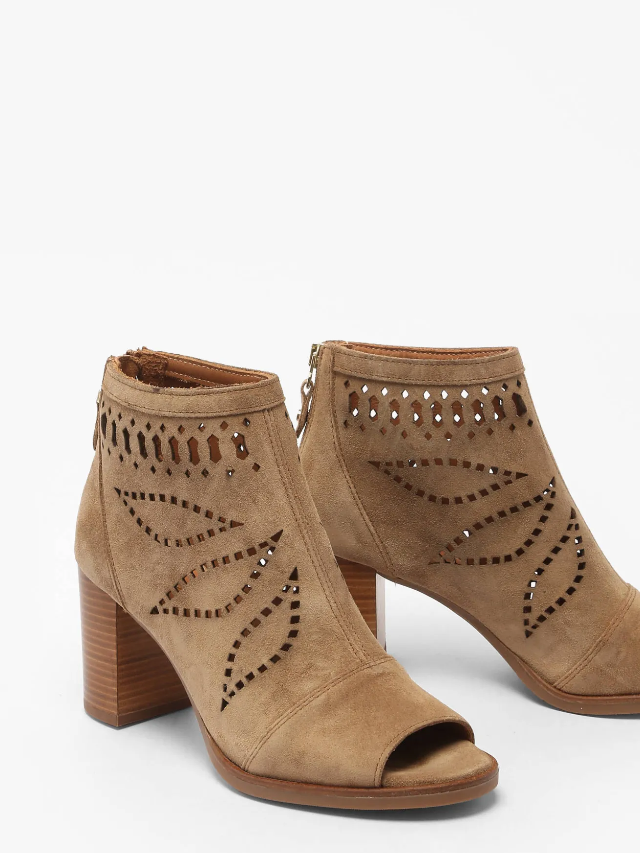 Bottines à talon Liset en cuir ALPE