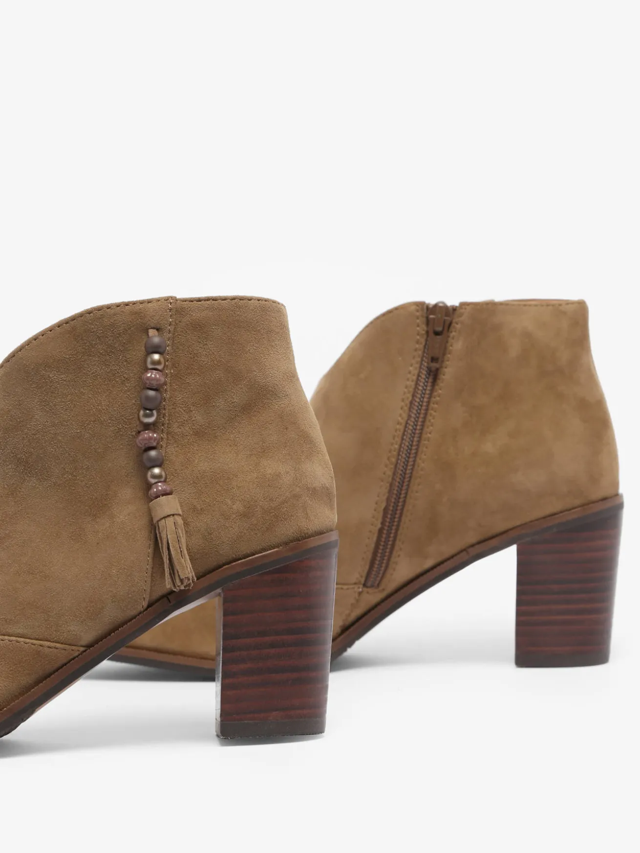 Bottines à talon Natax en cuir MAM'ZELLE