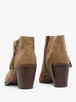 Bottines à talon Natax en cuir MAM'ZELLE