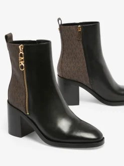 Bottines à talon Regan en cuir MICHAEL KORS