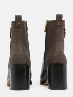 Bottines à talon Regan en cuir MICHAEL KORS