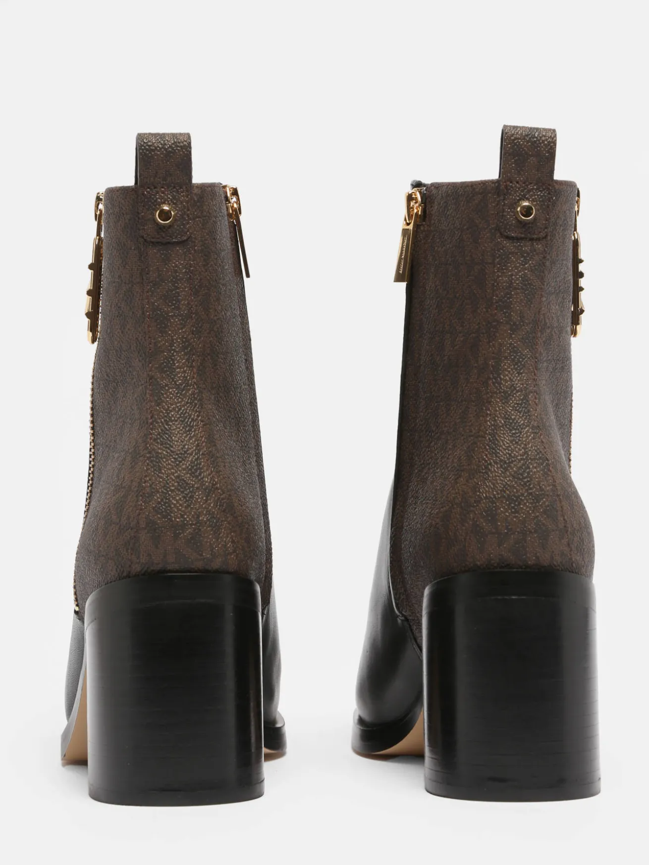 Bottines à talon Regan en cuir MICHAEL KORS