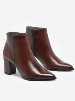 Bottines en cuir en cuir FOLIE'S