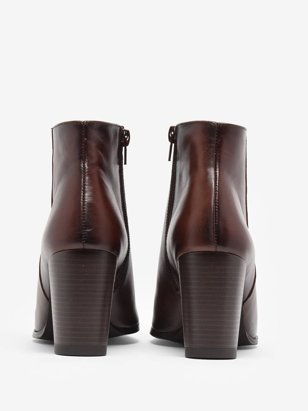 Bottines en cuir en cuir FOLIE'S