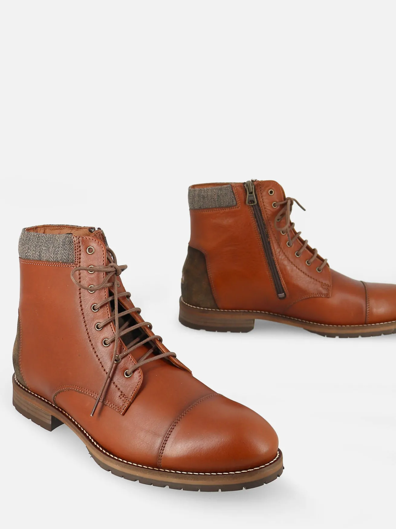 Bottines en cuir en cuir LE FORMIER