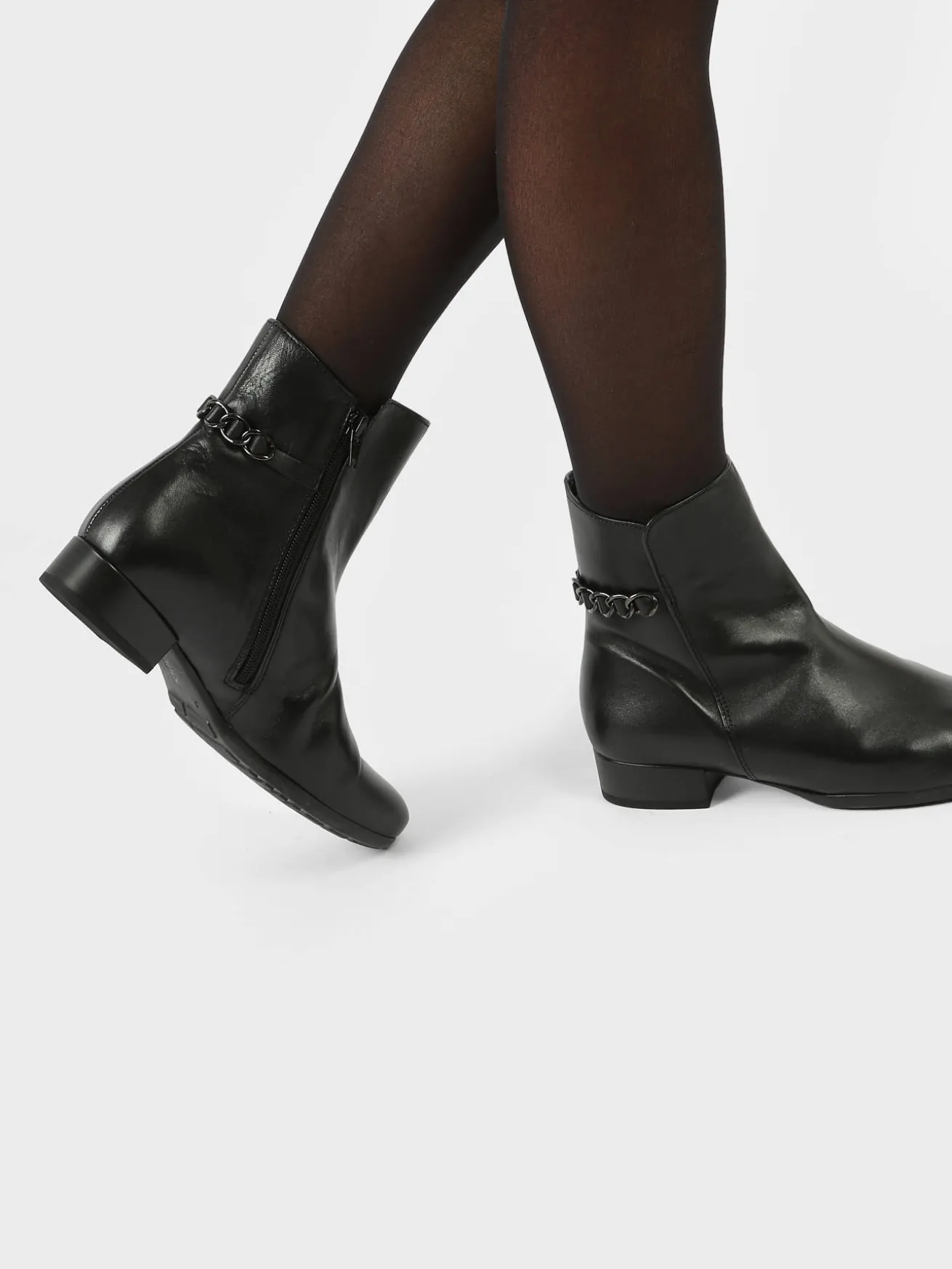 Bottines en cuir GABOR