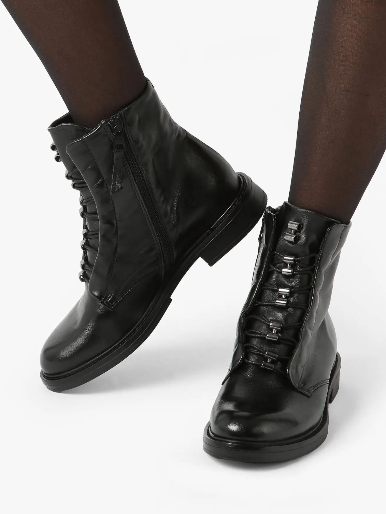 Bottines en cuir MJUS