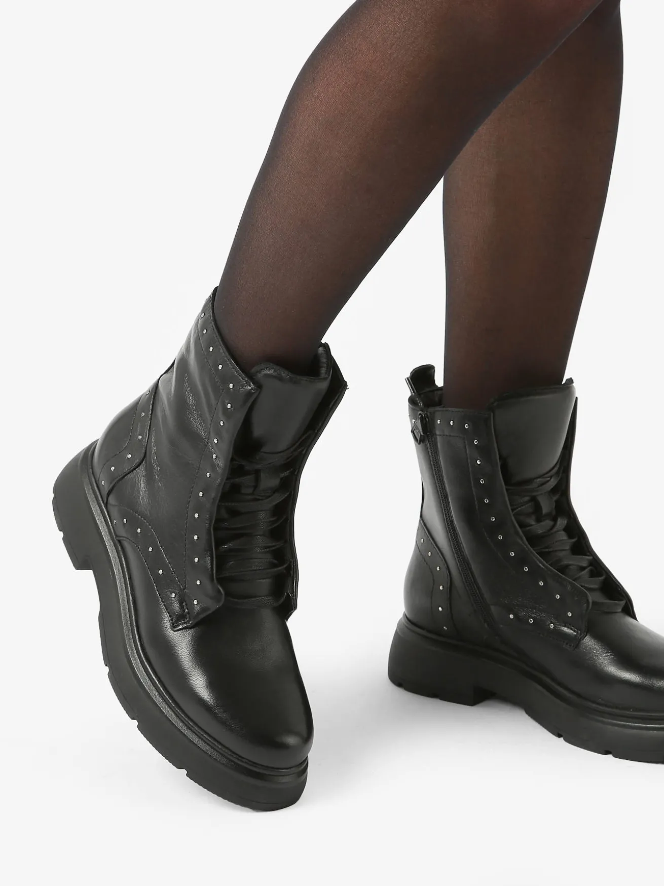 Bottines en cuir MJUS