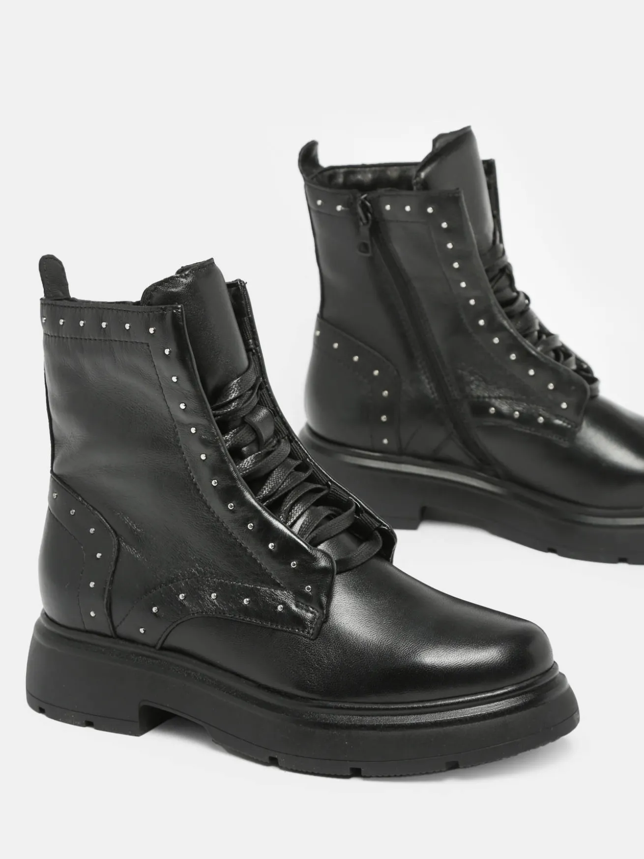 Bottines en cuir MJUS