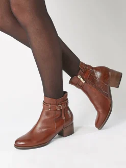 Bottines en cuir TAMARIS
