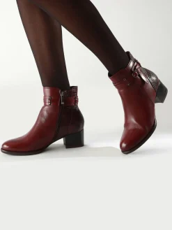 Bottines en cuir TAMARIS