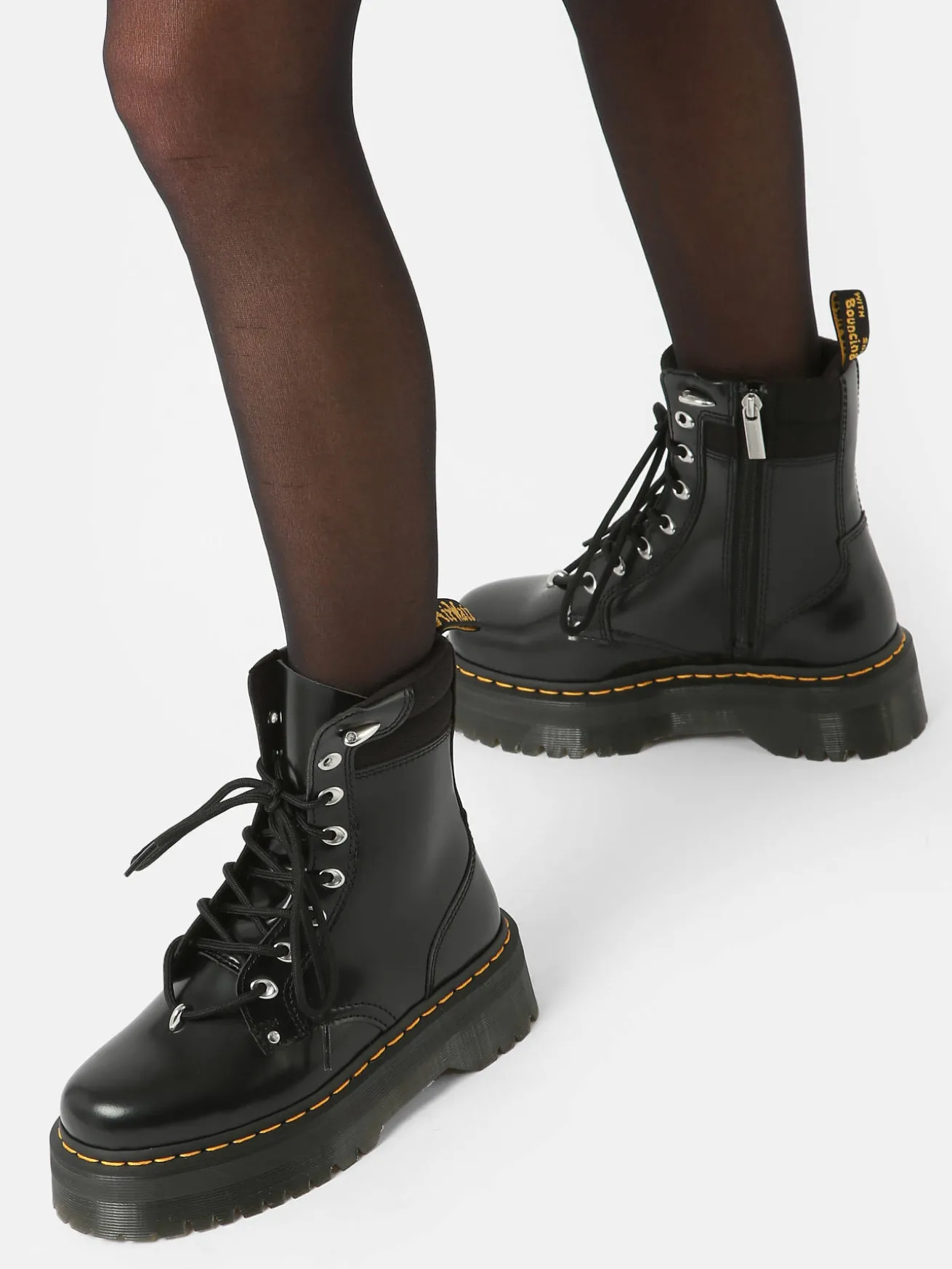 Bottines Jadon HWD II Butter en cuir DR MARTENS