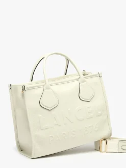 Cabas zippé M Jour cuir LANCEL