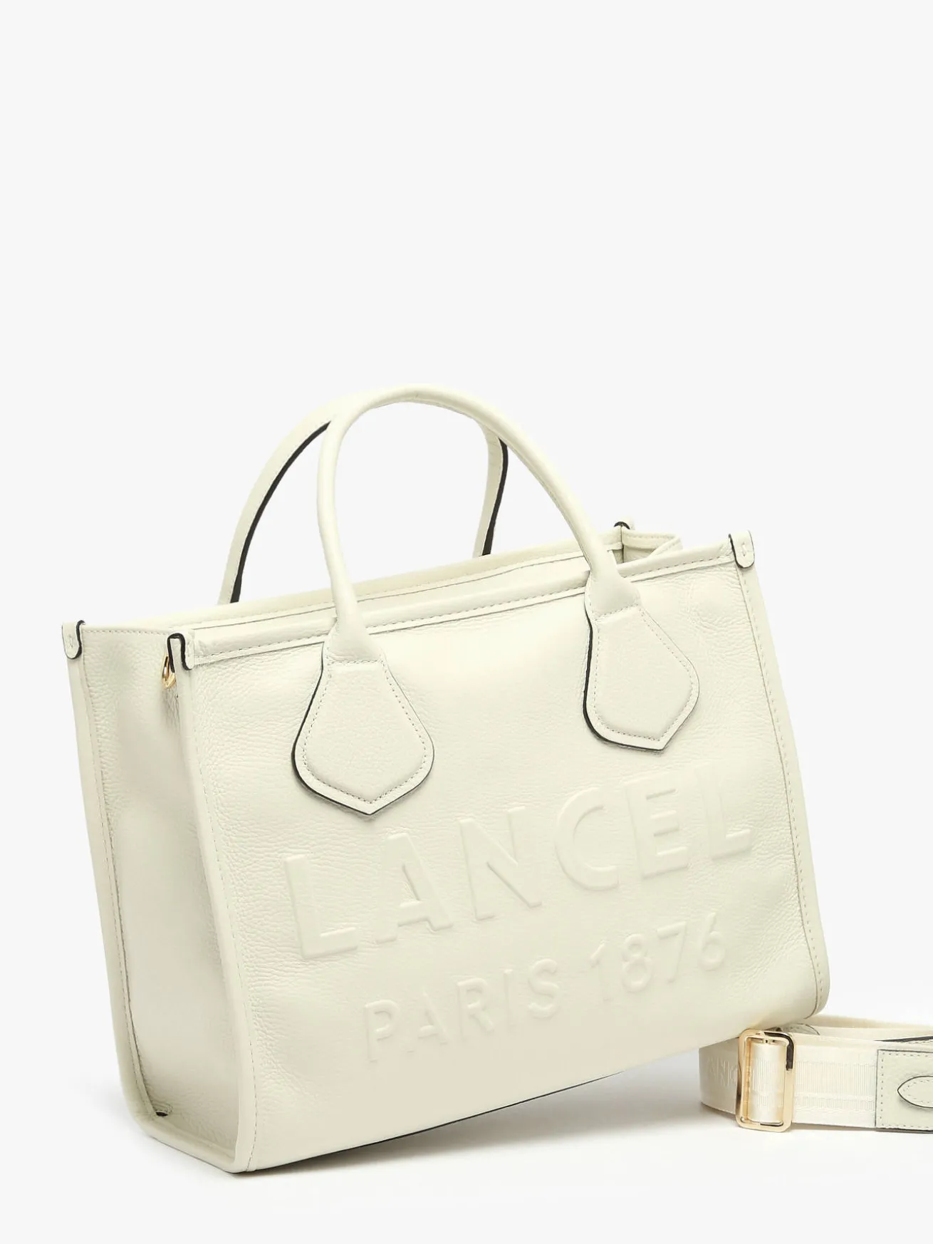 Cabas zippé M Jour cuir LANCEL