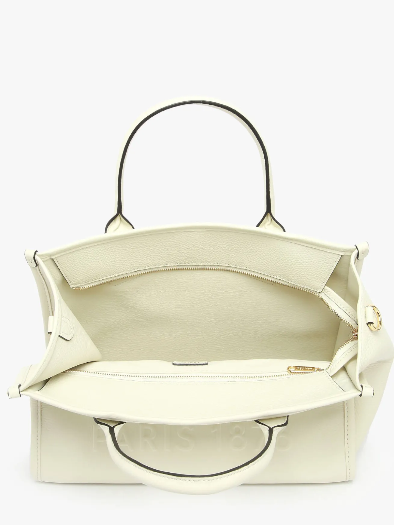 Cabas zippé M Jour cuir LANCEL