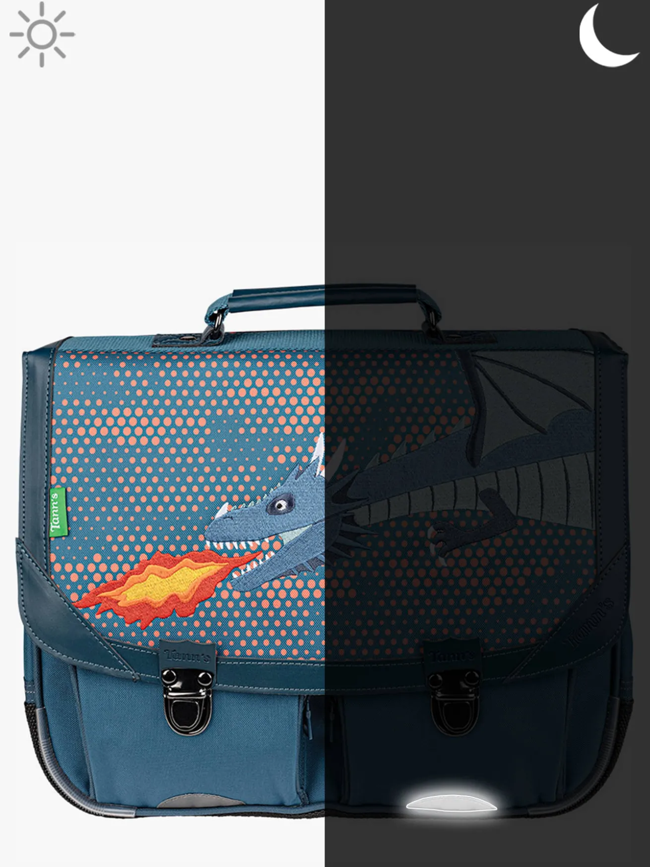 Cartable 1 compartiment TANN'S