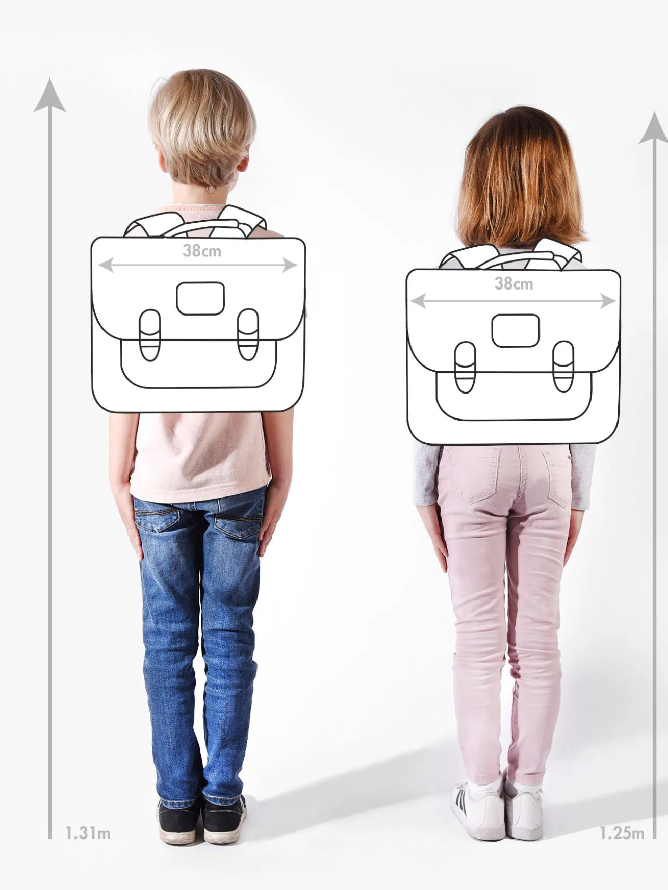 Cartable 2 compartiments CAMELEON