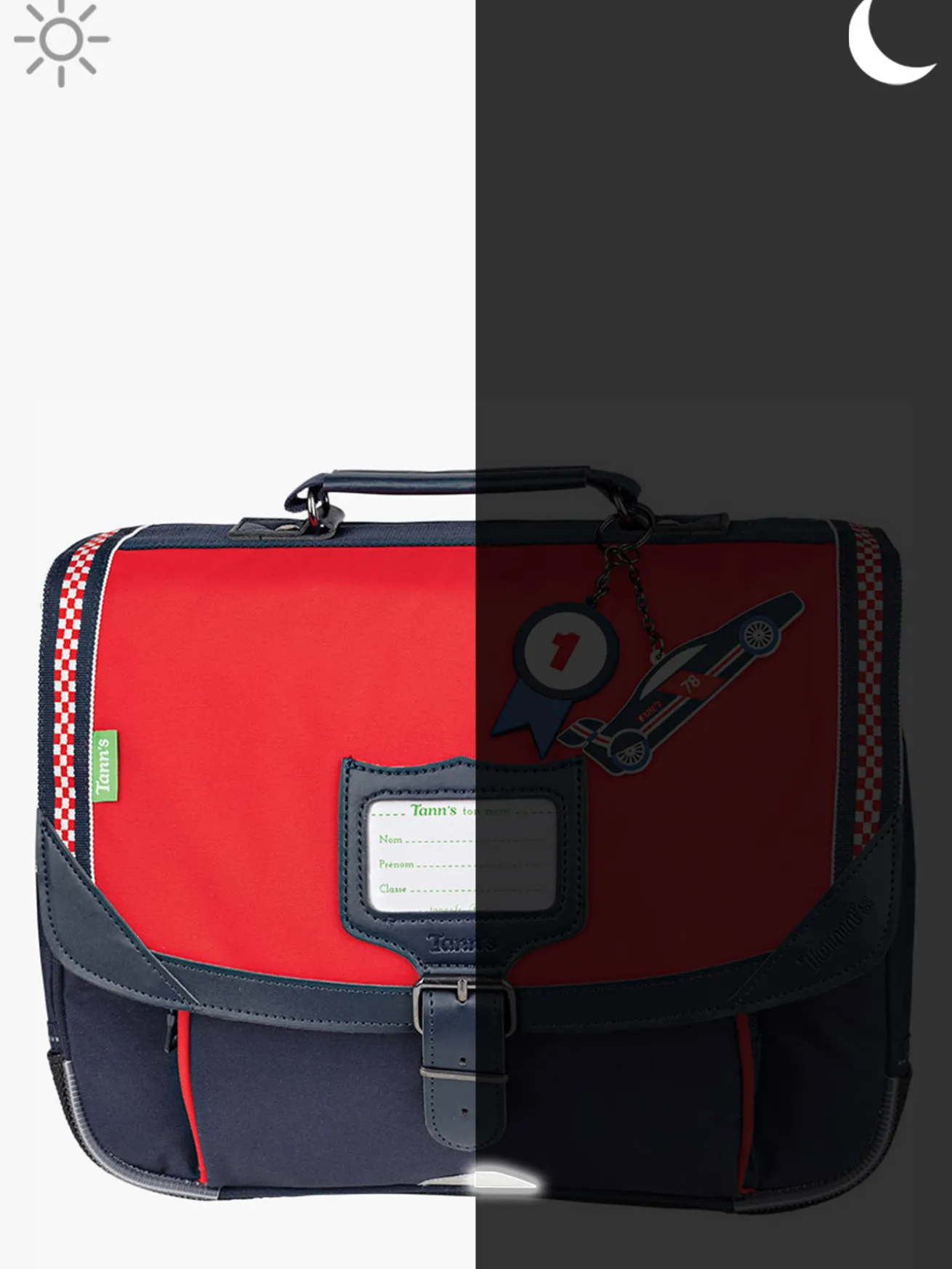 Cartable 2 compartiments TANN'S