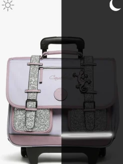 Cartable à roulettes enfant 2 compartiments CAMELEON