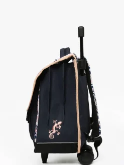 Cartable à roulettes enfant 3 compartiments CAMELEON