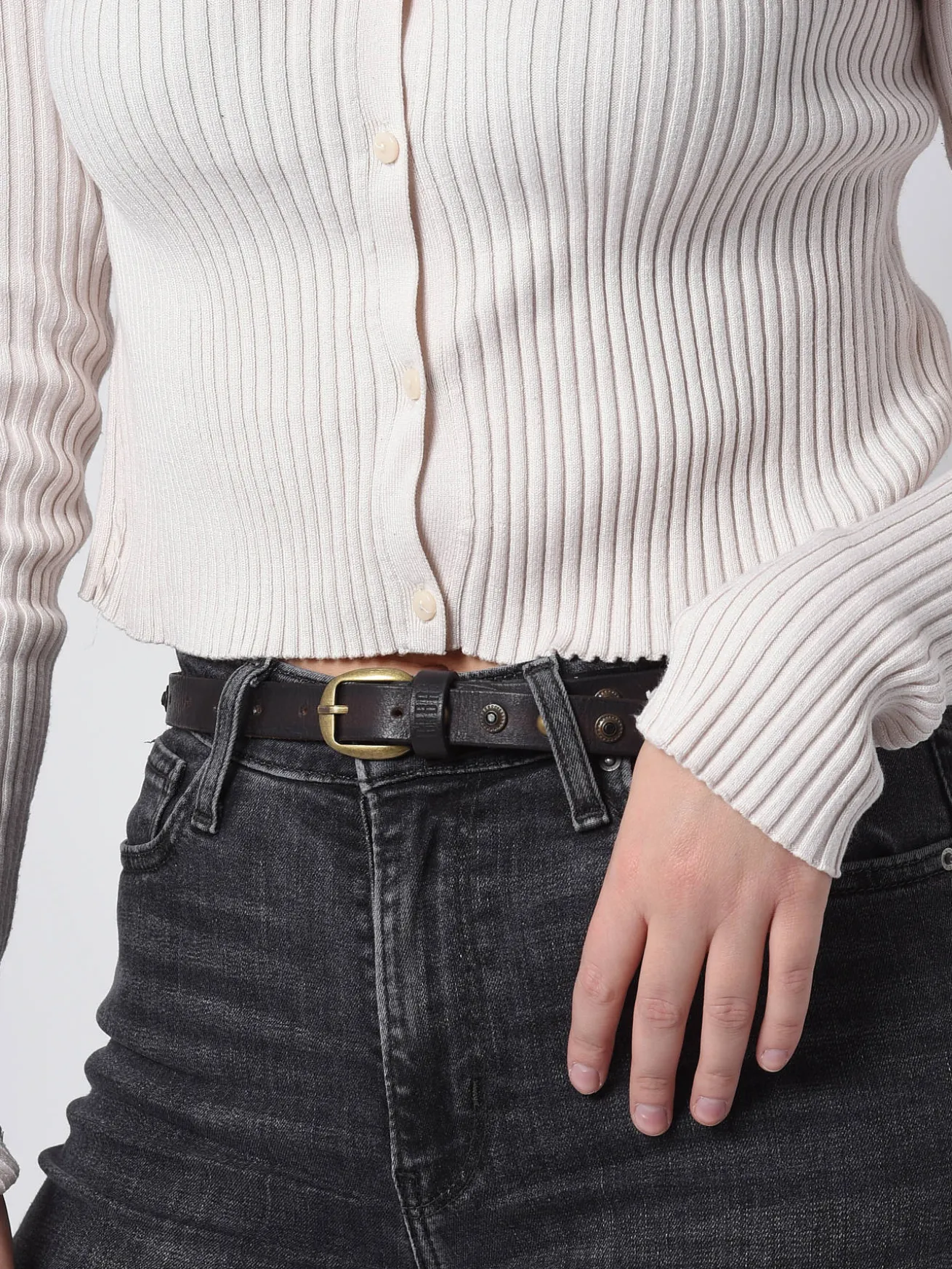 Ceinture femme Whitney cuir BIBA