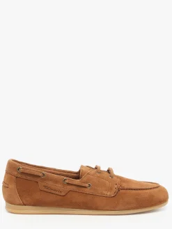 Chaussures bateau en cuir TAMARIS
