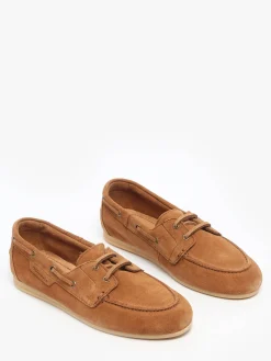 Chaussures bateau en cuir TAMARIS