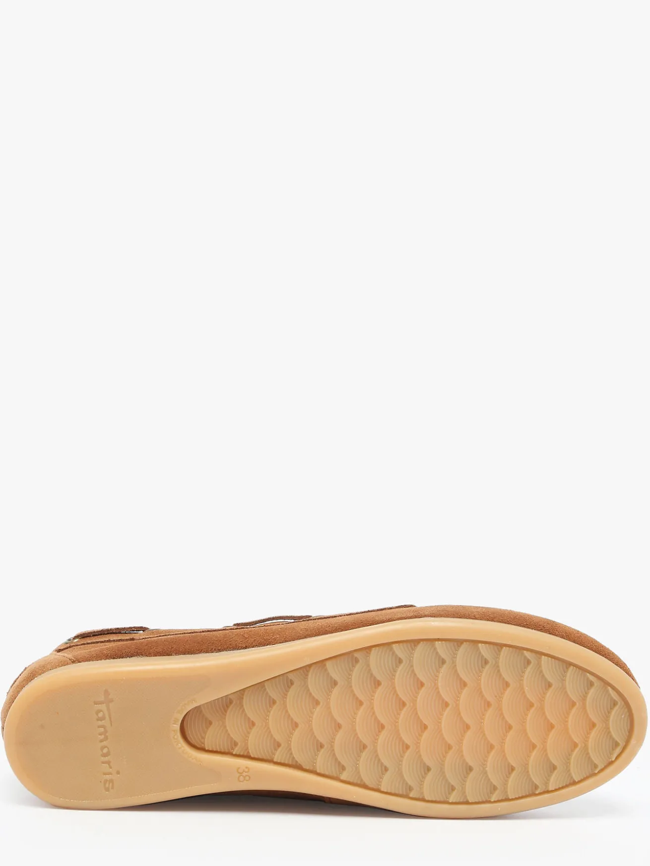 Chaussures bateau en cuir TAMARIS
