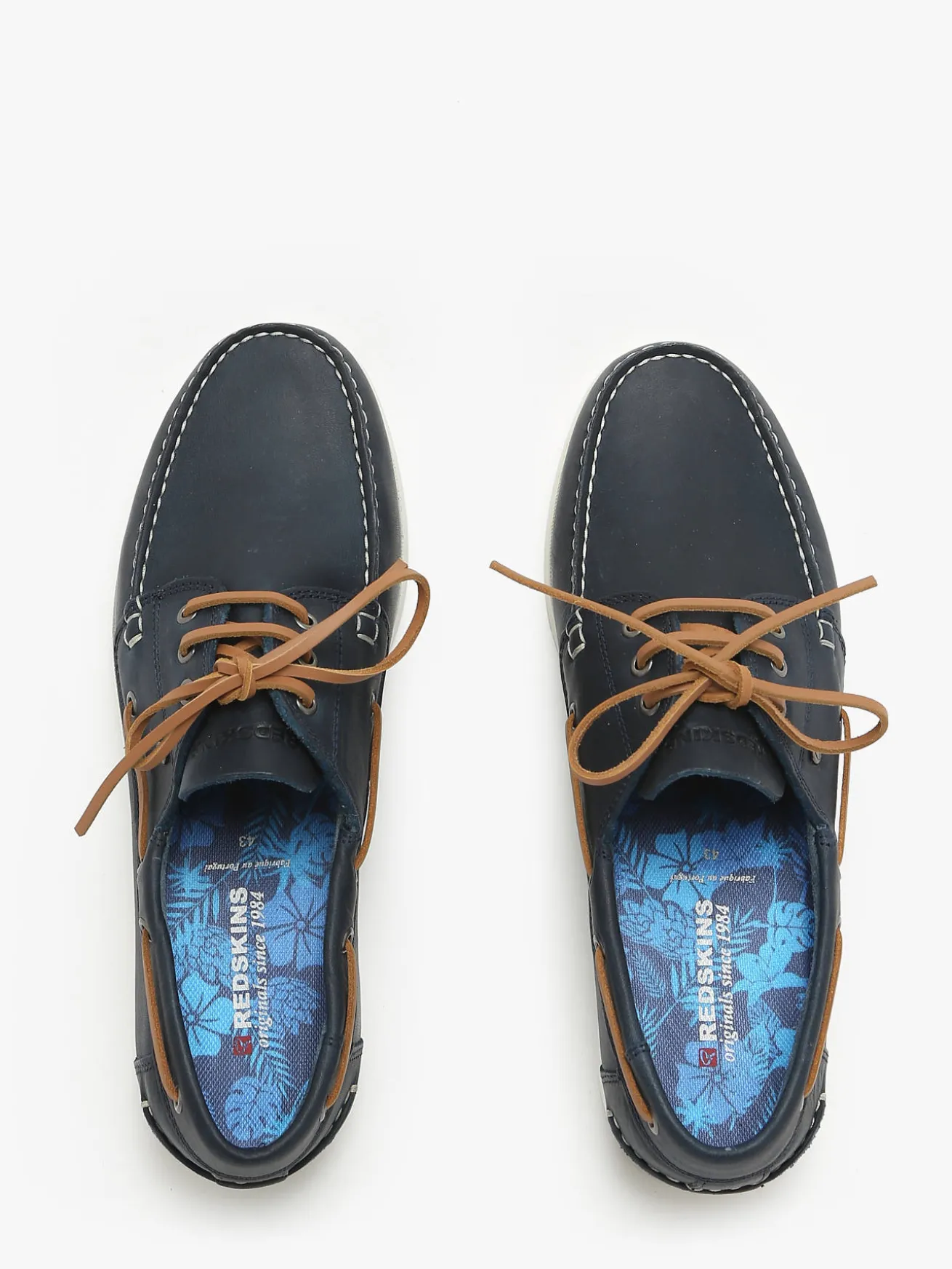 Chaussures bateau Orland en cuir REDSKINS