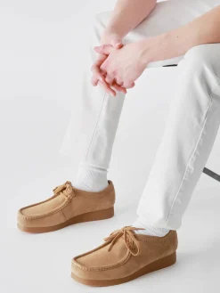 Chaussures derbies Wallabee en cuir CLARKS