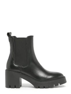 Chelsea boots à talon en cuir TAMARIS