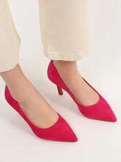 Escarpins talon aiguille en cuir en cuir TAMARIS