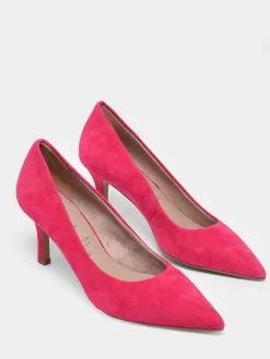 Escarpins talon aiguille en cuir en cuir TAMARIS
