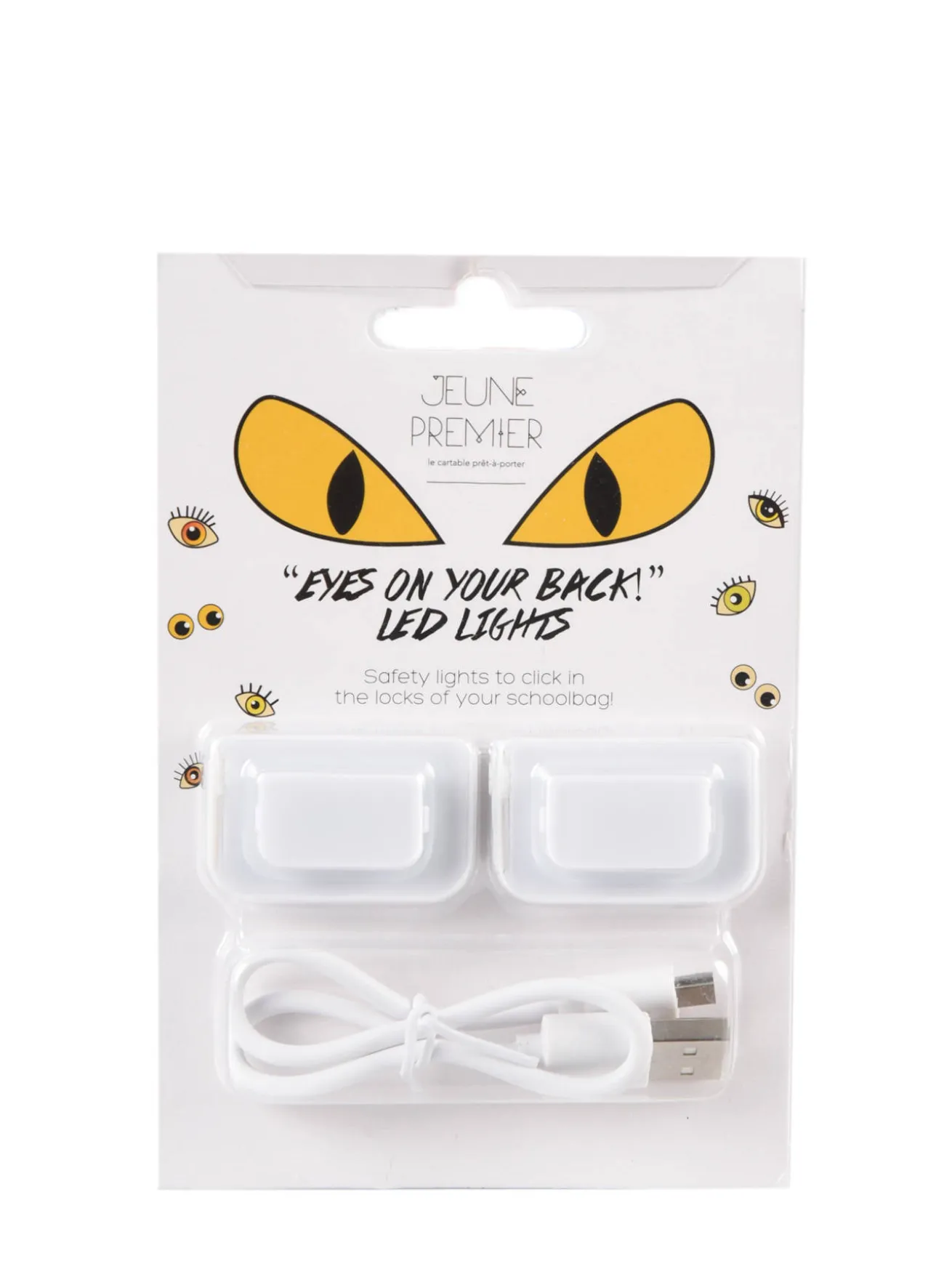 Lumières LED "Eyes on your back" JEUNE PREMIER