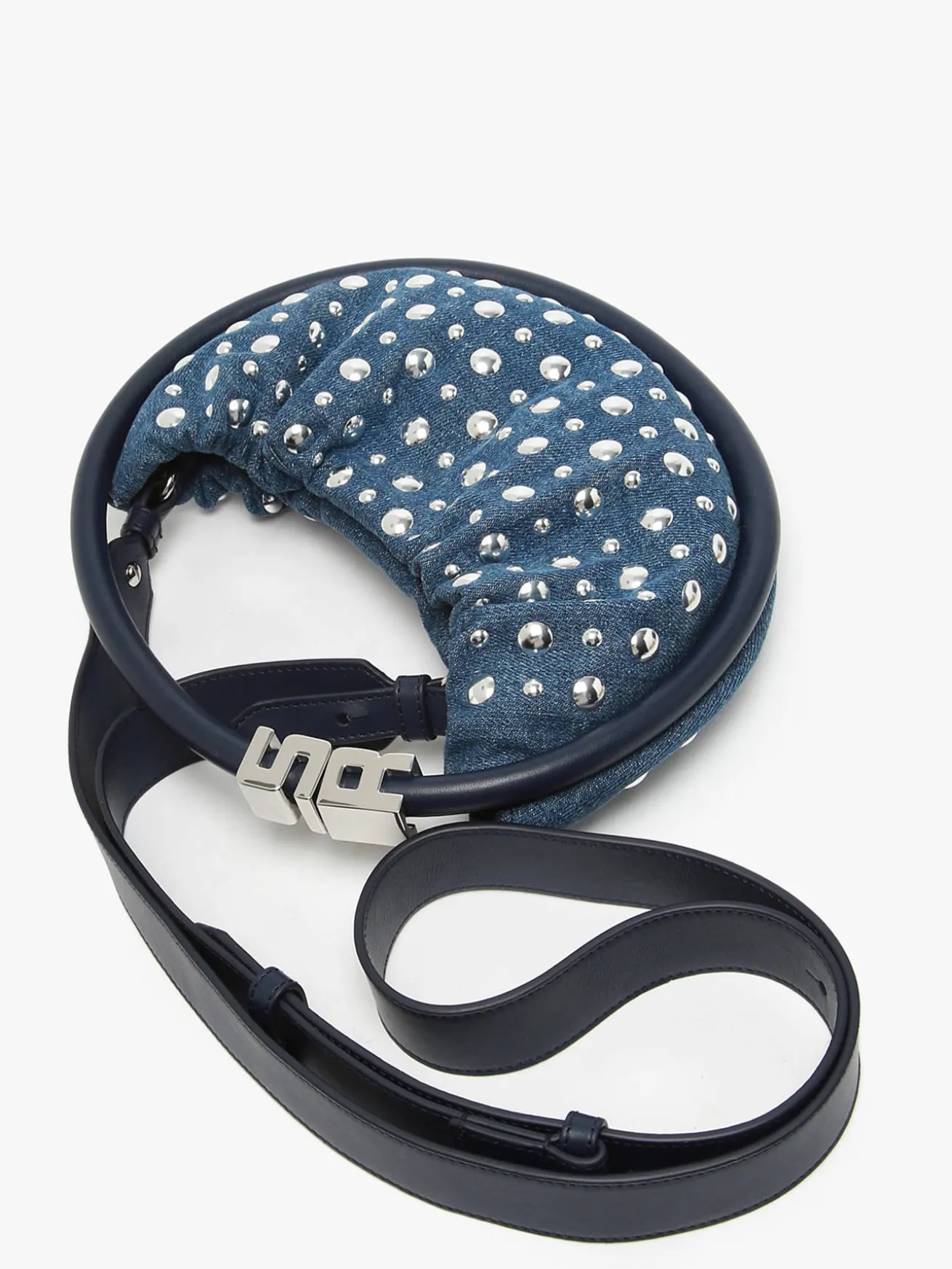Mini sac Domino en denim et studs SONIA RYKIEL
