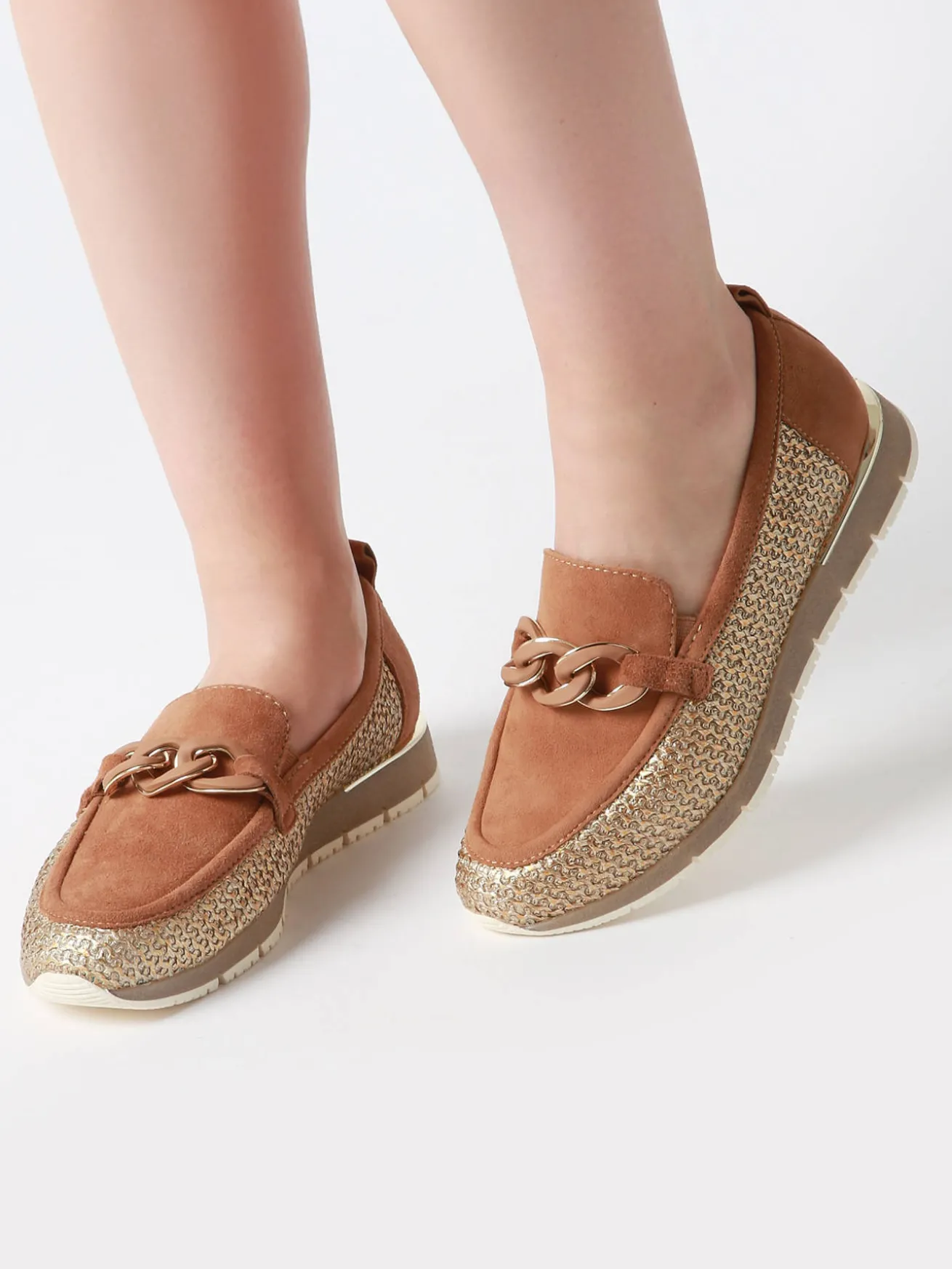 Mocassins en cuir TAMARIS