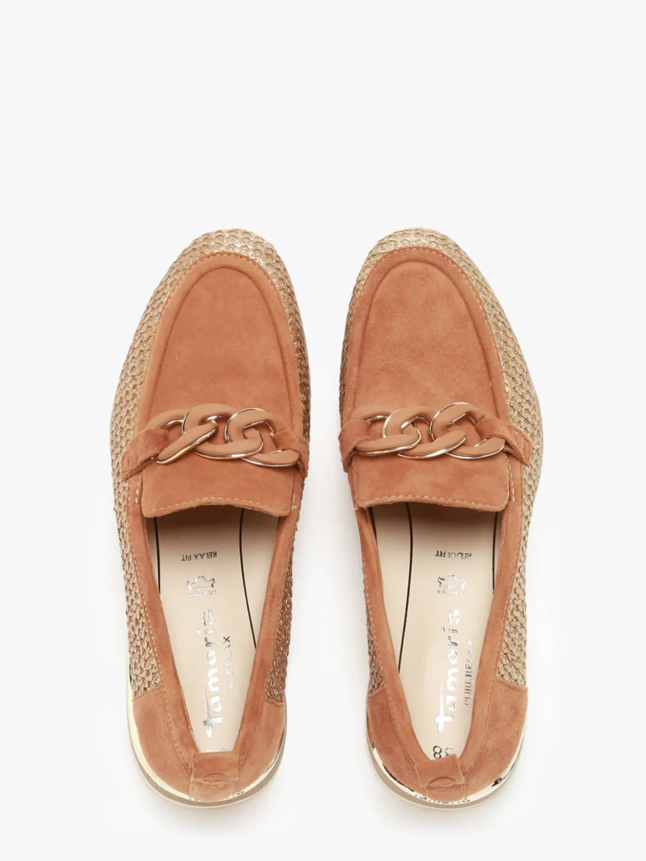 Mocassins en cuir TAMARIS
