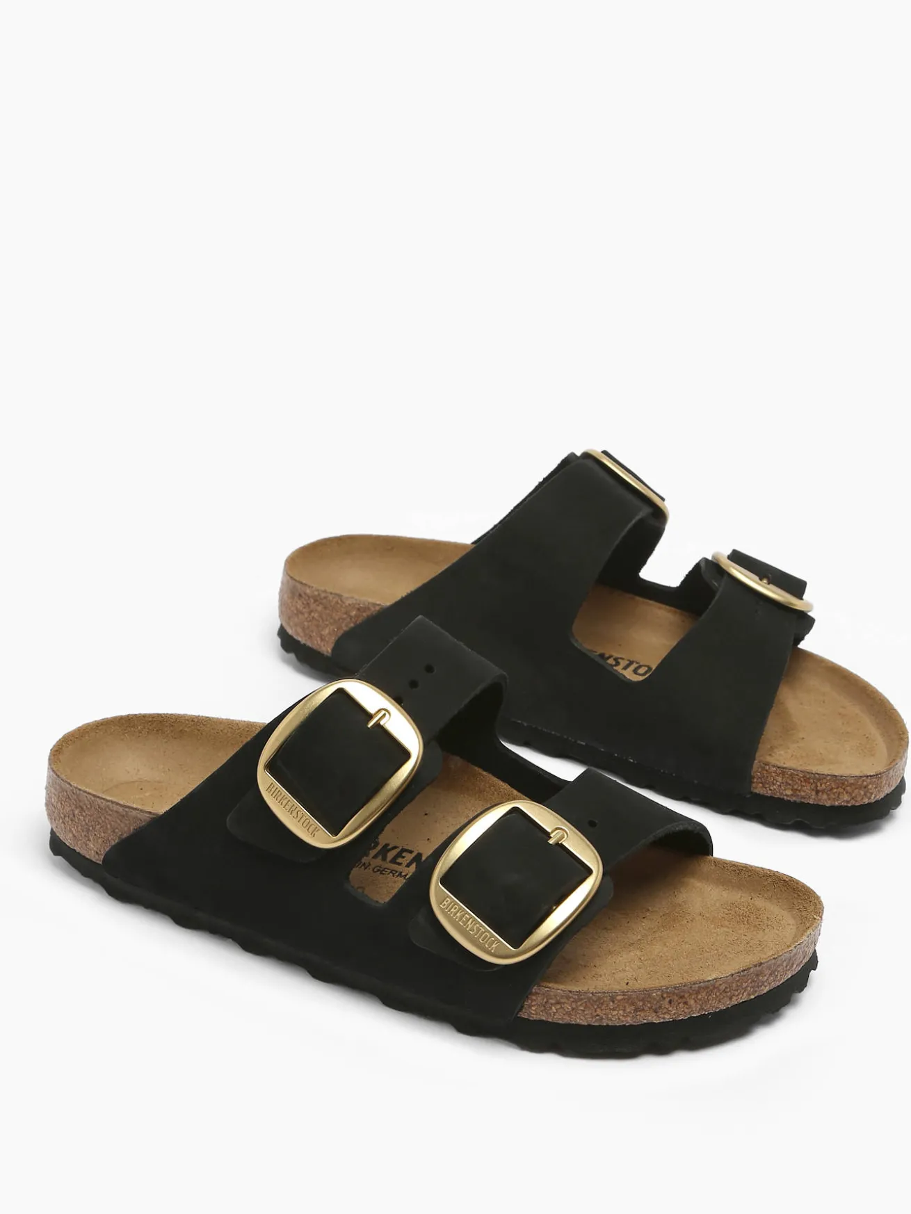 Mules Arizona Big Buckle en cuir BIRKENSTOCK